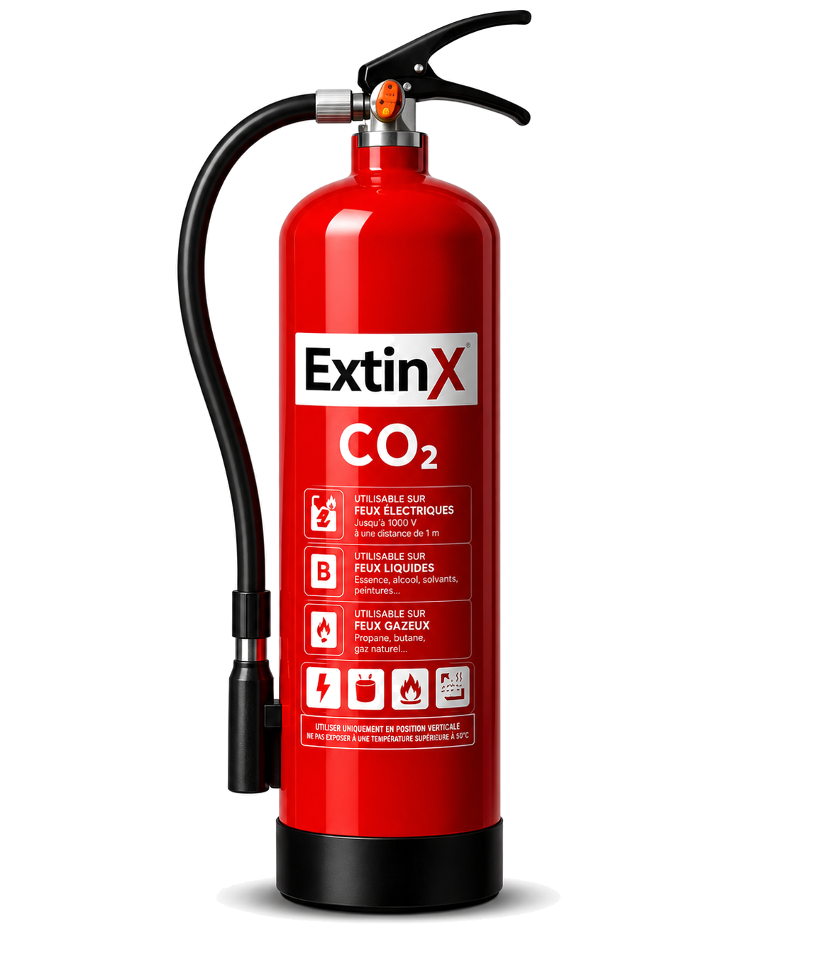 Extincteur ExtinX CO2 neuf
