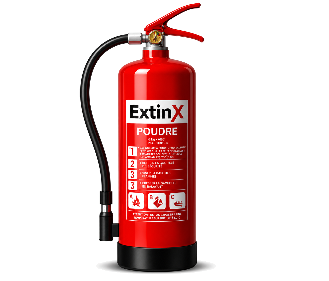 Extincteur Poudre — 2 kg